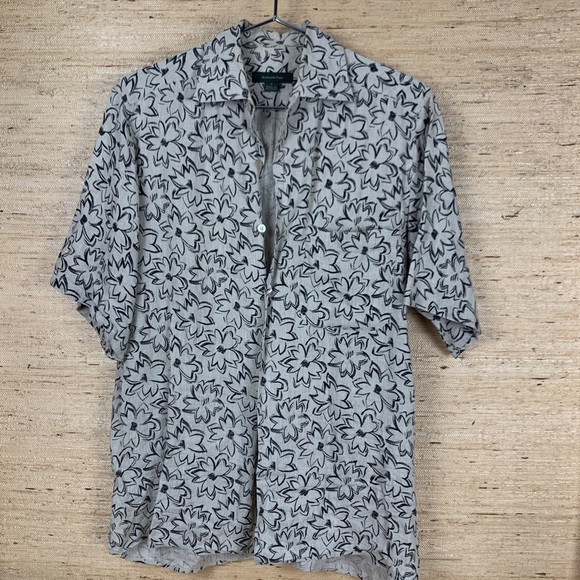 Ermenegildo Zegna Other - Ermenegildo Zegna Short Sleeve Linen Shirt